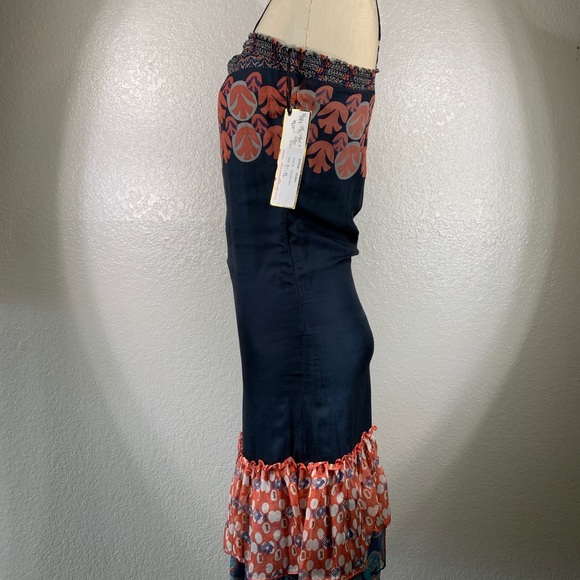 Johnny Was 4LNL Silk Guilder Dress Sz S NWT - Picture 2 of 5